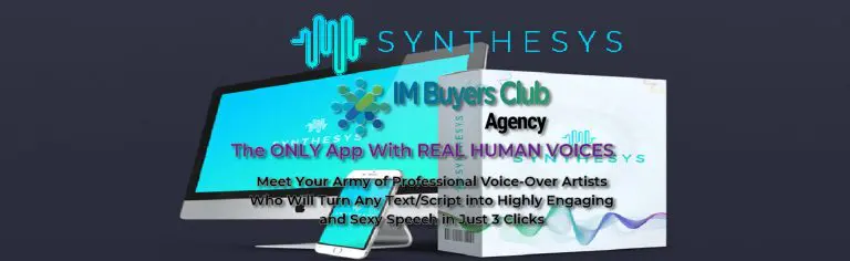 Synthesys text-to-speech service in IMBuyersClub