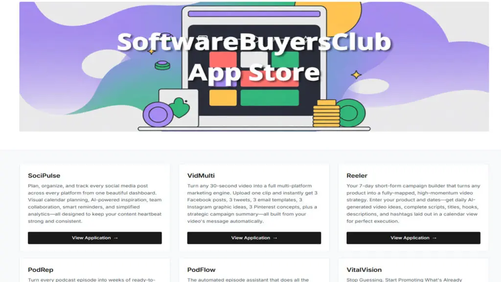 SoftwarebuyersClub app store