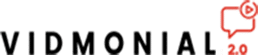 vidmonial 2.0 logo