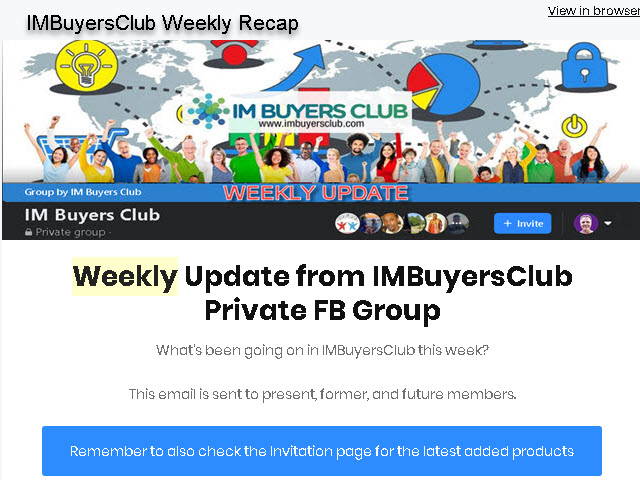 IMBuyersClub_FB_Group_Weekly-Recap Default Alt Tag for this page