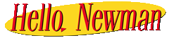 Hello, Newman logo 240x55