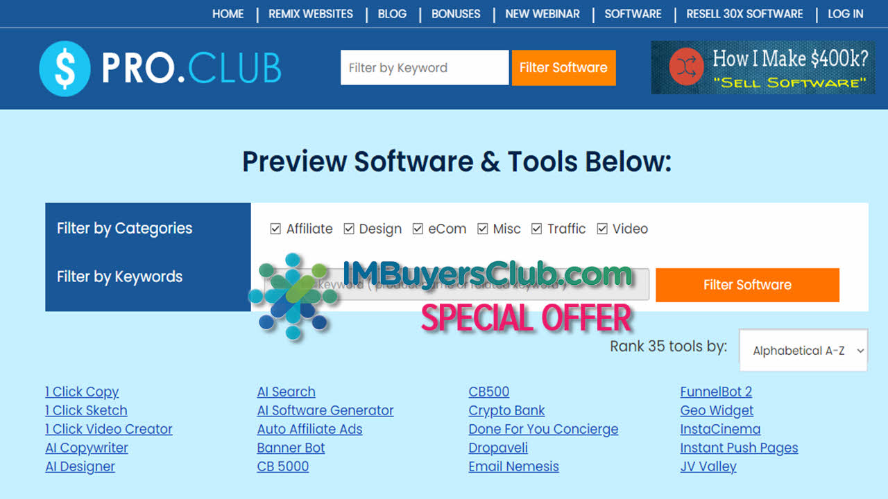 Remixable Pro.Club software