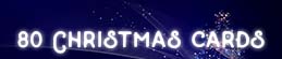 80 christmas cards logo