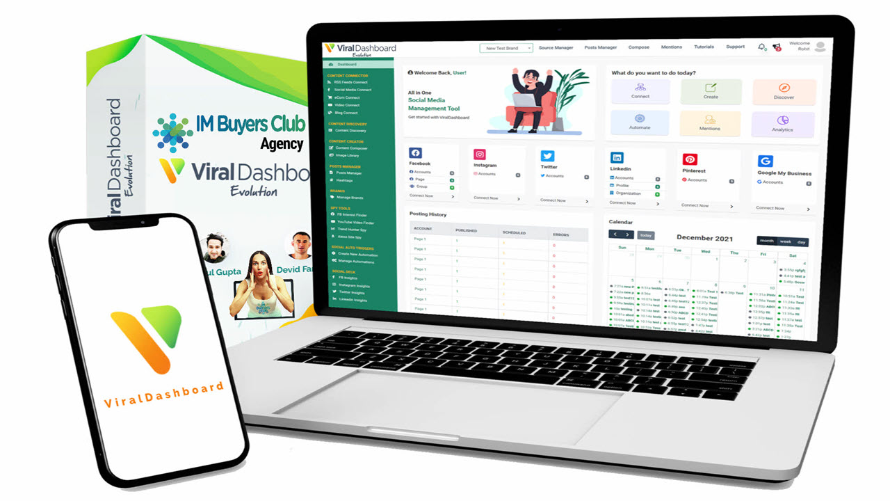 Viral Dashboard Evolution