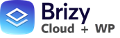 Brizy Cloud + WP logo