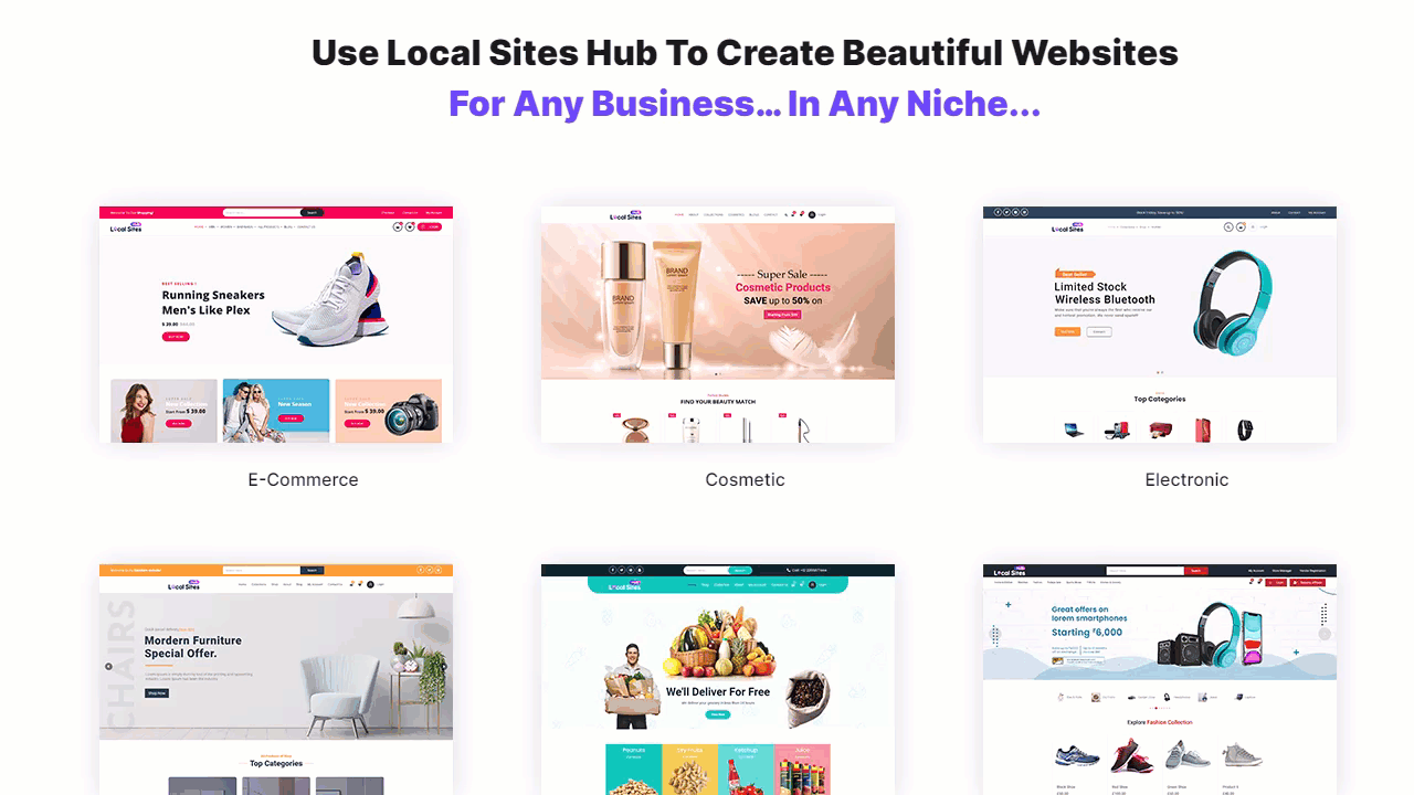 Local Sites Hub 