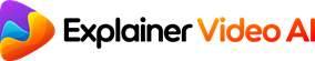 Explainer video AI logo
