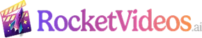 Rocketvideos AI logo