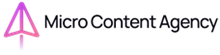 Logo Dark 220x55 MicroContent Agency logo