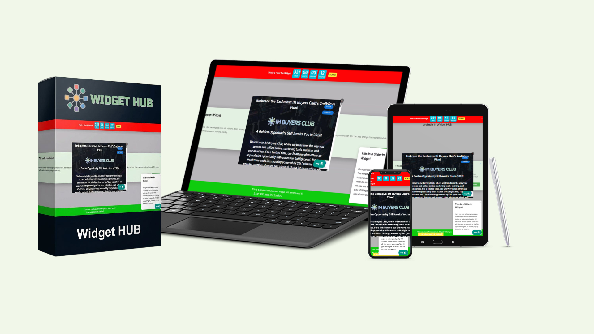 Widget_HUB_Bundle Widget HUB thumb